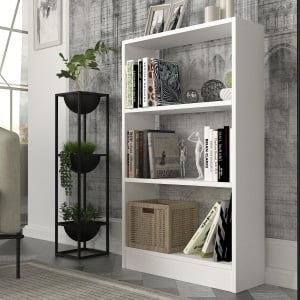 Biblioteca UnicUtil, 60 x 100 x 19.5 cm, Alb - Img 3