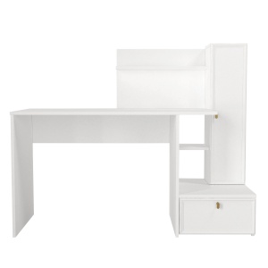 Birou, Functional Flow, UnicUtil, 142.8 x 60 x 115.8 cm, Alb - Img 5
