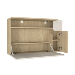 Birou suspendat, Narva Wallmounted Desk, UnicUtil, Crem - Img 12