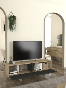 Comoda TV, Smart Balance, UnicUtil, Gri Crem - Img 4