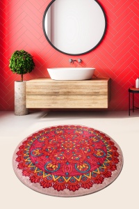 Covoras de baie, Deluxe Soft, UnicUtil, Multicolor - Img 1