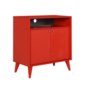 Dulap multifunctional, Shell wave, UnicUtil, Culoarea Rosu - Img 6