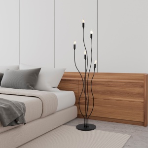 Lampadar, Peak glow, UnicUtil, Culoarea Negru - Img 1