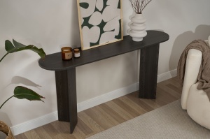 Masa decor, Sira Lumiere, UnicUtil, Lumiere Black, Lățime: 150 cm, Înălțime: 75 cm, Adâncime: 35 cm - Img 3
