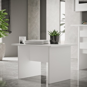Masuta cafea UnicUtil Alb 60 x 50 x 46.3 cm - Img 2