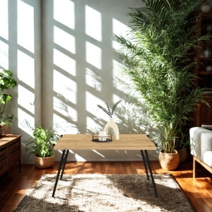 Măsuță de cafea Seramis din pal melaminat, stil compact și funcțional pentru living, 72 x 59.6 x 39 cm - Img 7