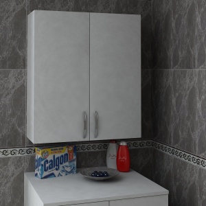 Organizator, Compact Store, UnicUtil, 70 x 27.1 x 80 cm, Alb, UUORG17 - Img 3