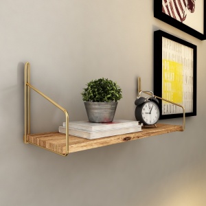 Raft, Chic Inviting, UnicUtil, 45 x 16 x 16 cm, Auriu - Maro - Img 5