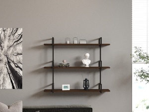Rafturi perete, Timeless Design, UnicUtil, 87 x 76 x 22 cm, Nuc - Img 5