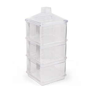Set 3 recipiente alimentare , UnicUtil, Elegant Durable, Transparent - Img 3