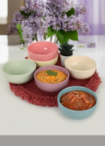 Set Ceramica (6 Bucati), Bits shell, UnicUtil, Culoarea Multicolor - Img 1