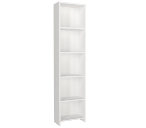 Biblioteca, Slim Frame, UnicUtil, 38.6 x 19.5 x 160 cm, Alb, UUBIB14 - Img 6