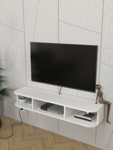Comoda TV, Classic Touch, UnicUtil, Alb - Img 4