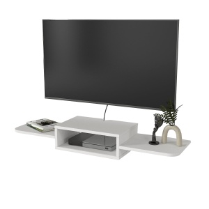 Comoda TV, Nordic Charm, UnicUtil, Alb - Img 7