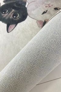 Covoras de baie, Deluxe Soft, 90 cm, UnicUtil, Multicolor - Img 2