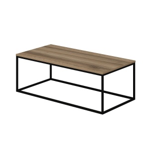 Măsuţă de cafea, Tiger Walnut, UnicUtil, Nuc, Lățime: 120 cm, Înălțime: 42 cm, Adâncime: 60 cm - Img 3
