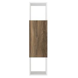 Raft Etajera De Perete, Nordic Elegance, UnicUtil, 29.5 x 22 x 120 cm, Alb-Maro, UUETA42 - Img 9