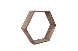 Rafturi perete, Timber Strength, UnicUtil, 40 x 40 x 10 cm, Nuc - Img 3