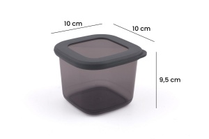 Set 12 recipiente condimente, UnicUtil, Elegant Compact, Antracit - Img 11