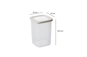 Set 15 recipiente alimentare , UnicUtil, Compact Spacious, Alb - Img 9