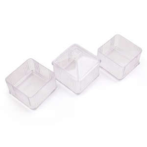 Set 3 recipiente alimentare , UnicUtil, Elegant Durable, Transparent - Img 4