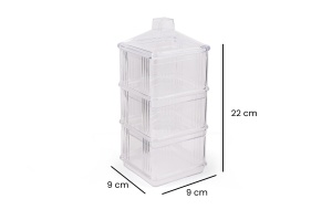 Set 3 recipiente alimentare , UnicUtil, Elegant Durable, Transparent - Img 6