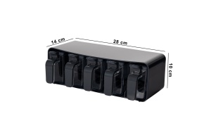 Set 5 recipiente condimente, UnicUtil, Versatile Durable, Antracit - Img 5