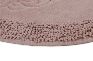 Set covorase baie 2 piese, Chic Finish, UnicUtil, Roz, Multicolor - Img 3