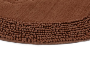 Set covorase baie 2 piese, Classic Style, UnicUtil, Maro, Multicolor - Img 3