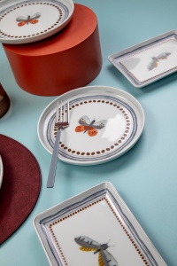 Set Farfurii (18 Bucati), Shell items, UnicUtil, Culoarea Multicolor - Img 3