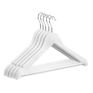 Umerase lemn unic hangers din lemn de artar, Alb, UUUM12, 1 bucata - Img 4