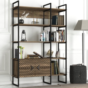 Biblioteca, Modern Zen, UnicUtil, 120 x 39 x 180 cm, Maro - Img 3