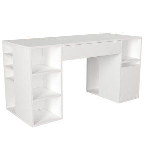 Birou, Dynamic Work, UnicUtil, 145.3 x 59.6 x 74.4 cm, Alb, UUDESK06 - Img 6