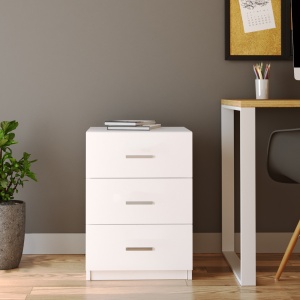 Comoda cu sertare UnicUtil Alb 44.5 x 46.6 x 61.8 cm - Img 2