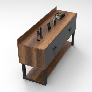 Consola UnicUtil Nuc - Gri Antracit 180 x 53.8 x 93.2 cm - Img 3