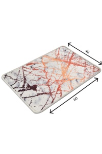 Covoras de baie, Comfort Plush, 40 x 60 cm, UnicUtil, Multicolor - Img 3