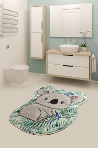 Covoras de baie, Deluxe Soft, UnicUtil, Multicolor - Img 1