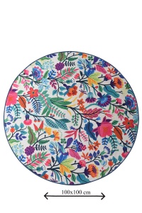 Covoras de baie, Modern Look, 100 cm, UnicUtil, Multicolor - Img 3