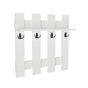 Cuier Elegant, Pure Craft, UnicUtil, 70 x 70 x 18 cm, Alb - Img 6