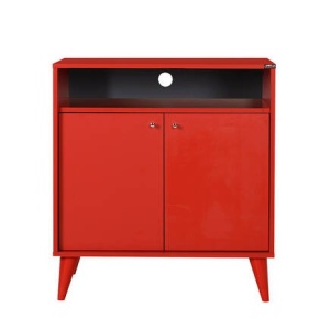 Dulap multifunctional, Shell wave, UnicUtil, Culoarea Rosu - Img 4