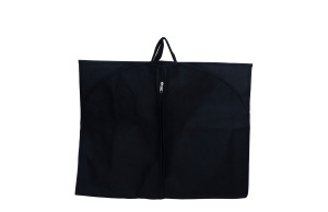Husa pentru costum, cu maner, din material netesut, Polipropilenă, 60 x 100 cm, Negru, UUHH01 - Img 5