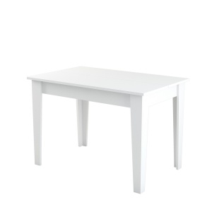 Masă de bucătărie, Kiev 510, UnicUtil, Alb, Lățime: 110 cm, Înălțime: 75 cm, Adâncime: 72 cm - Img 5
