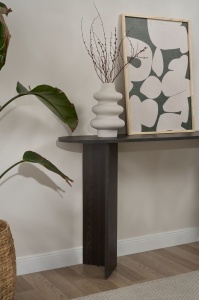 Masa decor, Sira Lumiere, UnicUtil, Lumiere Black, Lățime: 150 cm, Înălțime: 75 cm, Adâncime: 35 cm - Img 6