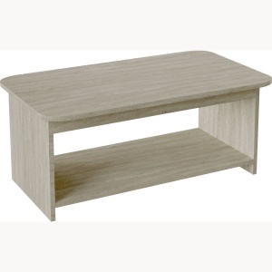 Măsuță de cafea cu raft, Chebo 1, UnicUtil, 100 x 50 x 41.8 cm, Travertin - Img 4