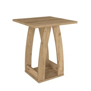Măsuță de cafea Deros din pal melaminat – design compact și modern pentru spații elegante, 45 x 45 x 56 cm - Img 8