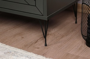 Noptiera, Elegant Rustic, UnicUtil, 50 x 40 x 55 cm, Antracit - Img 5