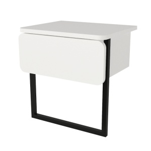 Noptieră, Vala Nightstand, UnicUtil, Alb