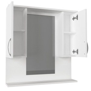 Organizator Baie, Modern Utility, UnicUtil, 80 x 14.5 x 83 cm, Alb, UUORG06 - Img 5
