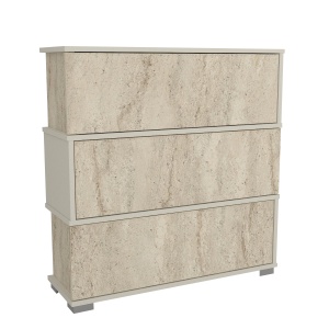 Pantofar, Stone Serenity, UnicUtil, 90 x 30 x 93 cm, Crem - Img 6