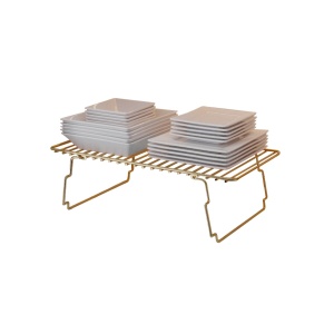 Raft stivuibil, Simple Shelf, UnicUtil, Auriu - Img 2